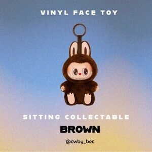 Vinyl Face Soft Plush Toy Collectible Figure